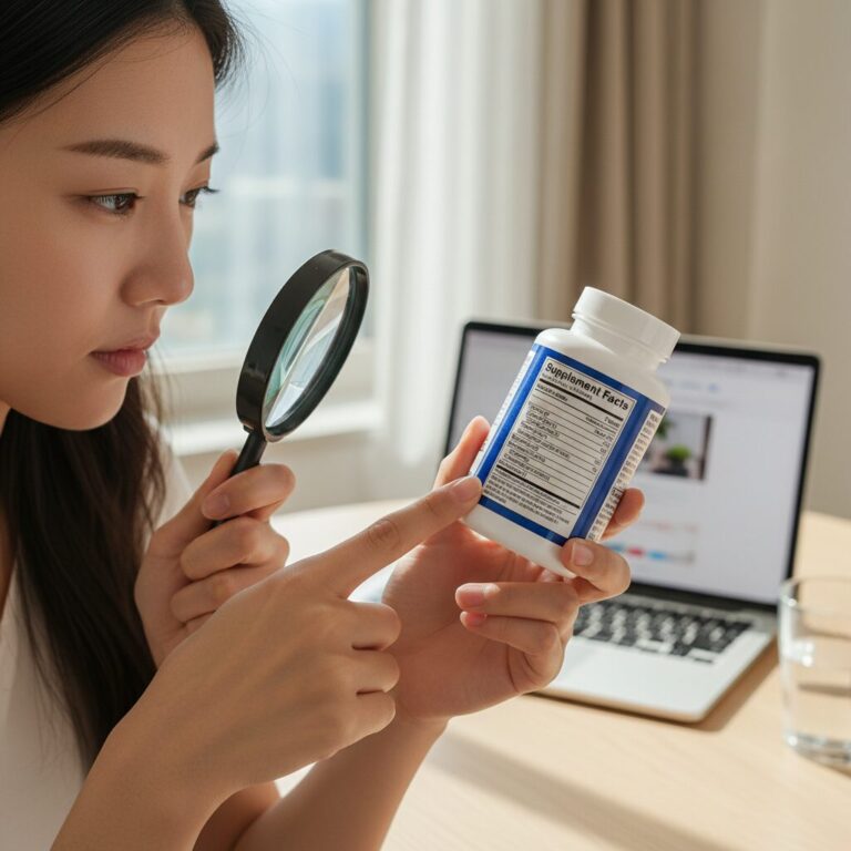 멜라토닌 영양제 성분표 확인하는 방법