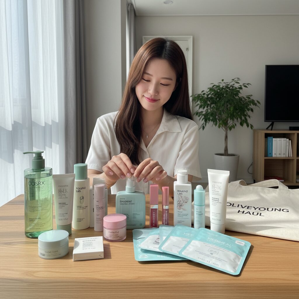 올리브영 세일 기간에 구매한 다양한 뷰티 제품들