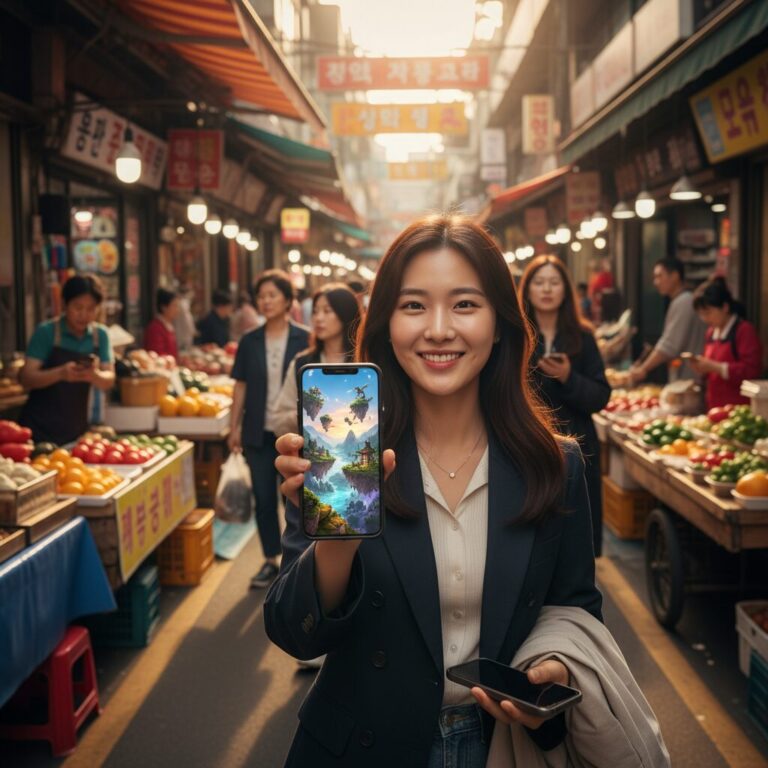 다양한 샌디스크 메모리 제품들이 정렬되어 있는 모습