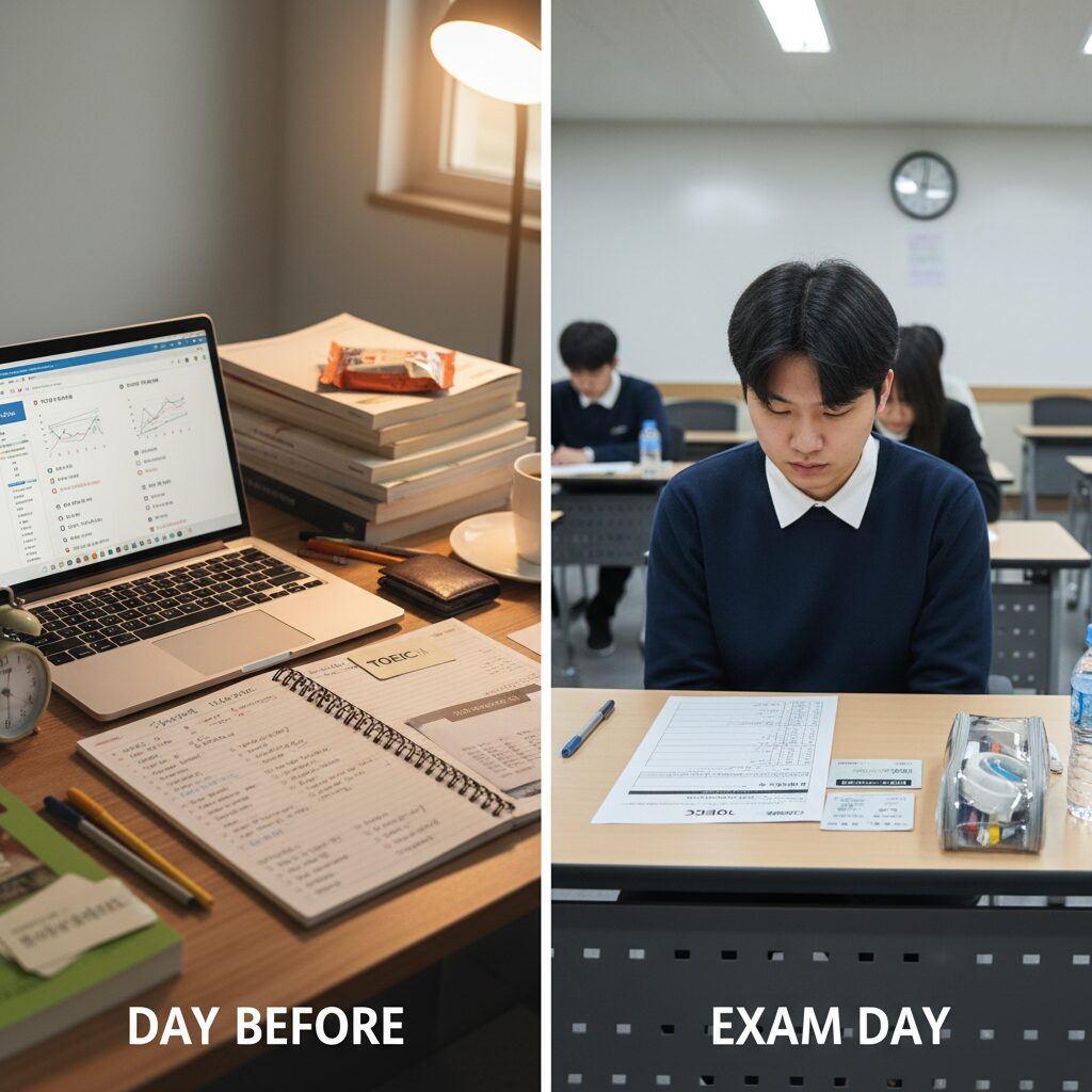 토익 시험 전날과 당일 준비물 및 체크리스트