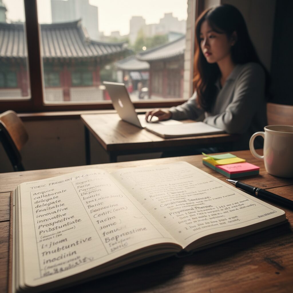 토익 빈출 단어와 핵심 문법 정리 노트