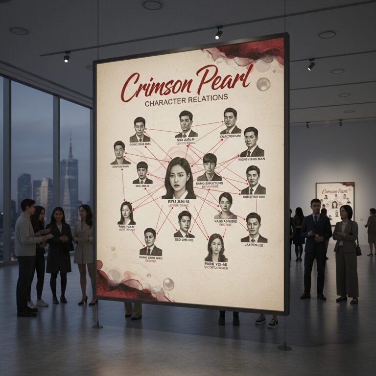 붉은진주 드라마 등장인물 관계도 요약 이미지
