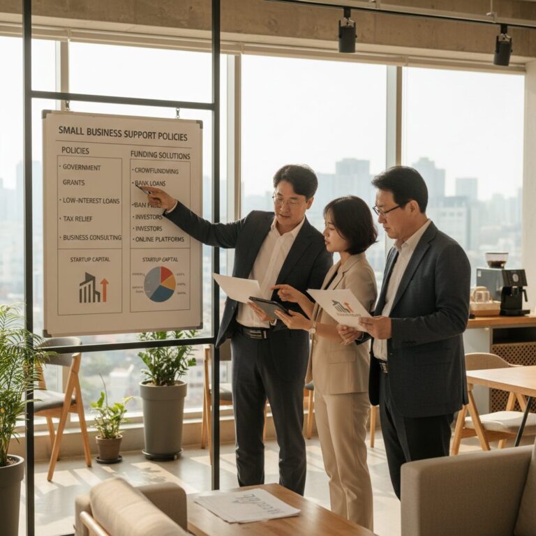 소상공인 지원 정책 요약과 자금 마련 방법 안내