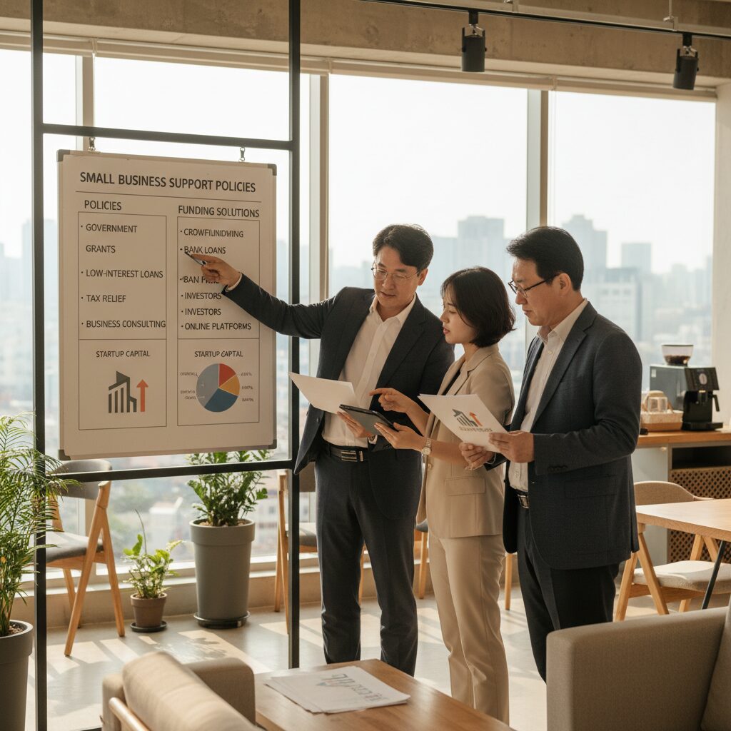 소상공인 지원정책과 자금 마련 방법 소상공인 지원 정책 요약과 자금 마련 방법 안내