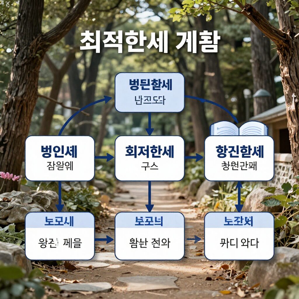 법인세 최저한세 계산 구조를 보여주는 다이어그램