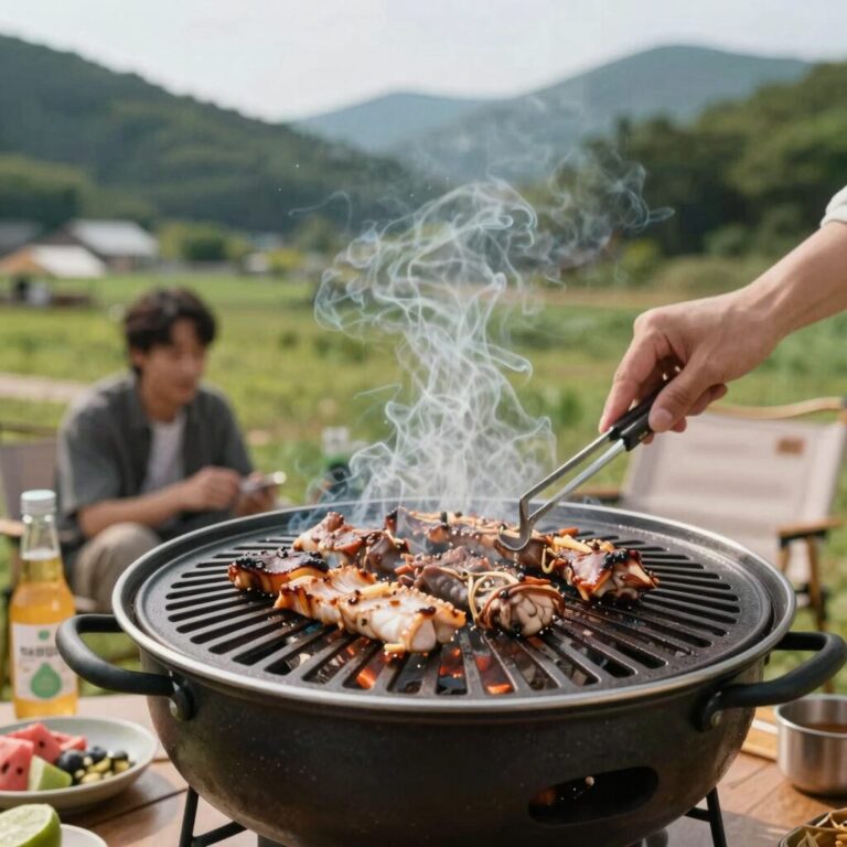 경기도 야외바베큐 장소 추천 자연 속 그릴