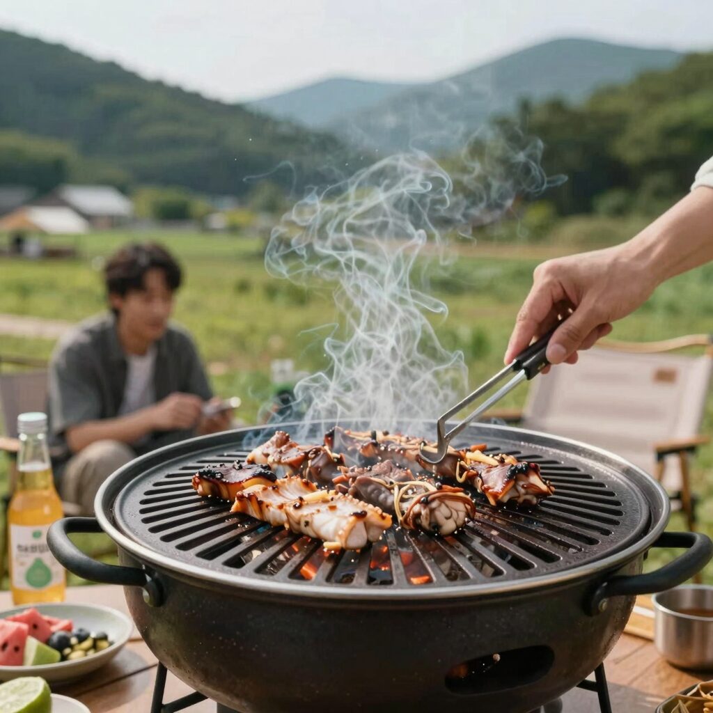 경기도 야외바베큐 장소 추천 자연 속 그릴
