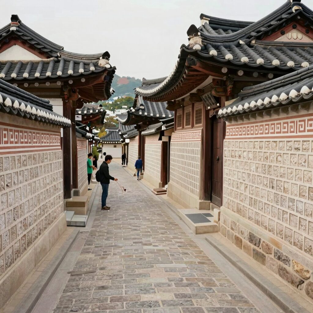 종로절의 숨은 골목길과 공방 풍경